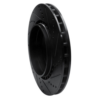 R1 Concepts® - eLINE™ Drilled and Slotted 1-Piece Rear Driver Side Brake Rotor