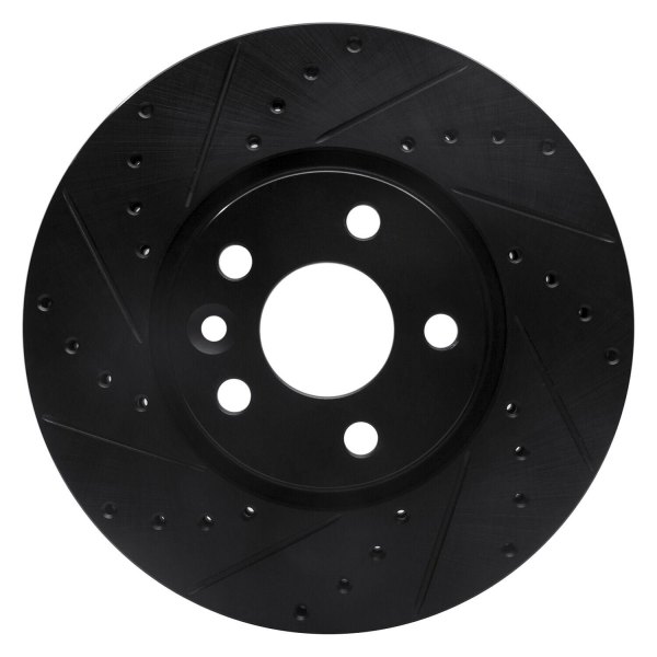 R1 Concepts® - eLINE™ Drilled and Slotted 1-Piece Front Brake Rotor