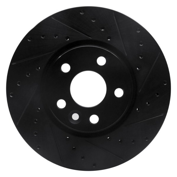 R1 Concepts® - eLINE™ Drilled and Slotted 1-Piece Front Brake Rotor