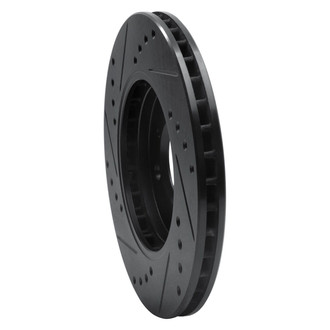 R1 Concepts® - eLINE™ Drilled and Slotted 1-Piece Front Passenger Side Brake Rotor