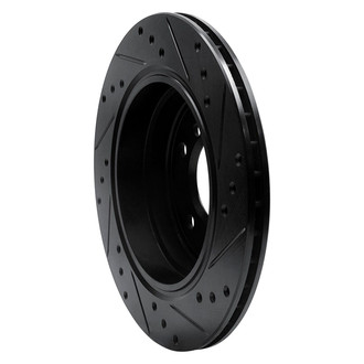 R1 Concepts® - eLINE™ Drilled and Slotted 1-Piece Rear Driver Side Brake Rotor