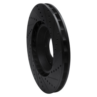 R1 Concepts® - eLINE™ Drilled and Slotted 1-Piece Front Passenger Side Brake Rotor