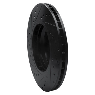 R1 Concepts® - eLINE™ Drilled and Slotted 1-Piece Front Passenger Side Brake Rotor