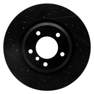 R1 Concepts® - eLINE™ Drilled and Slotted 1-Piece Front Brake Rotor