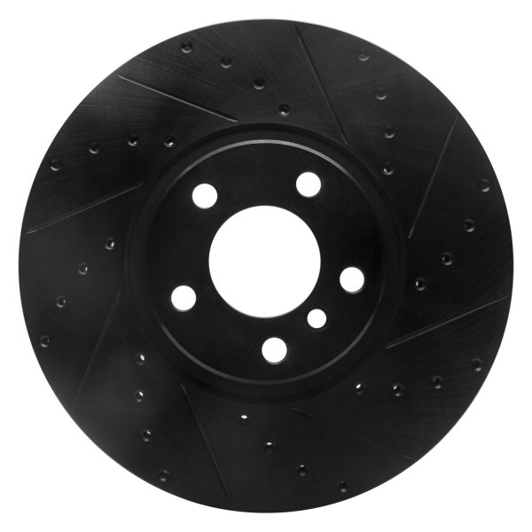 R1 Concepts® - eLINE™ Drilled and Slotted 1-Piece Front Brake Rotor