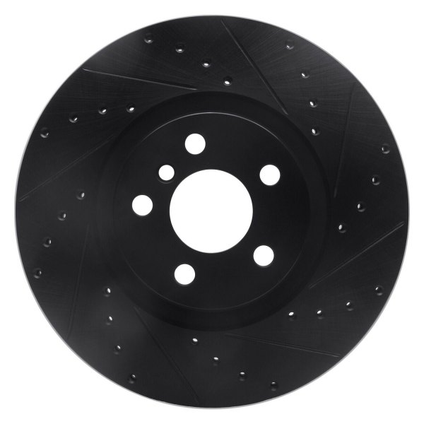 R1 Concepts® - eLINE™ Drilled and Slotted 1-Piece Front Brake Rotor