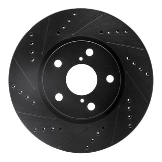 R1 Concepts® - eLINE™ Drilled and Slotted 1-Piece Brake Rotor