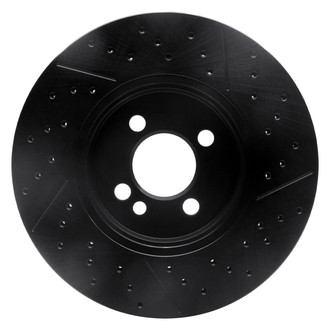 R1 Concepts® - eLINE™ Drilled and Slotted 1-Piece Front Brake Rotor