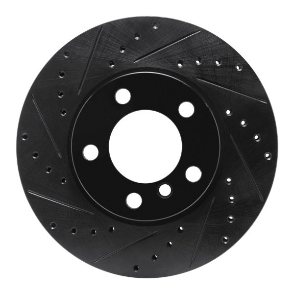 R1 Concepts® - eLINE™ Drilled and Slotted 1-Piece Front Brake Rotor