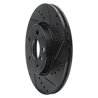 R1 Concepts® - eLINE™ Drilled and Slotted 1-Piece Front Passenger Side Brake Rotor