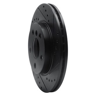 R1 Concepts® - eLINE™ Drilled and Slotted 1-Piece Front Passenger Side Brake Rotor
