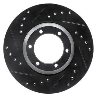 R1 Concepts® - eLINE™ Drilled and Slotted 1-Piece Front Brake Rotor