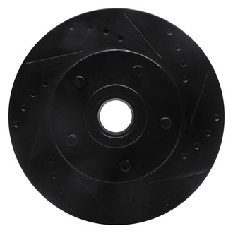 R1 Concepts® - eLINE™ Drilled and Slotted 1-Piece Front Passenger Side Brake Rotor