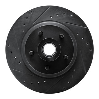 R1 Concepts® - eLINE™ Drilled and Slotted 1-Piece Front Brake Rotor