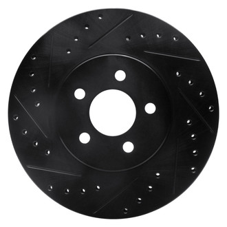R1 Concepts® - eLINE™ Drilled and Slotted 1-Piece Brake Rotor