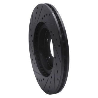 R1 Concepts® - eLINE™ Drilled and Slotted 1-Piece Front Passenger Side Brake Rotor