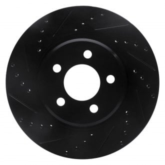 R1 Concepts® - eLINE™ Drilled and Slotted 1-Piece Brake Rotor