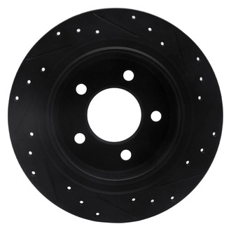 R1 Concepts® - eLINE™ Drilled and Slotted 1-Piece Brake Rotor