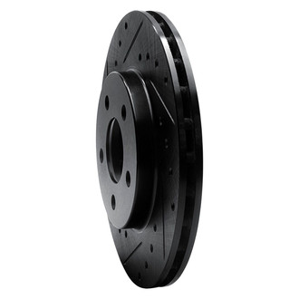 R1 Concepts® - eLINE™ Drilled and Slotted 1-Piece Front Driver Side Brake Rotor