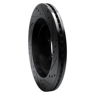 R1 Concepts® - eLINE™ Drilled and Slotted 1-Piece Front Driver Side Brake Rotor
