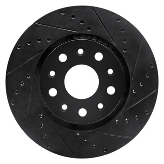 R1 Concepts® - eLINE™ Drilled and Slotted 1-Piece Brake Rotor
