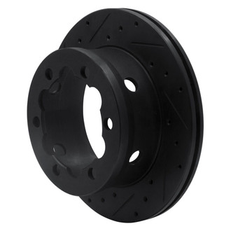 R1 Concepts® - eLINE™ Drilled and Slotted 1-Piece Rear Driver Side Brake Rotor