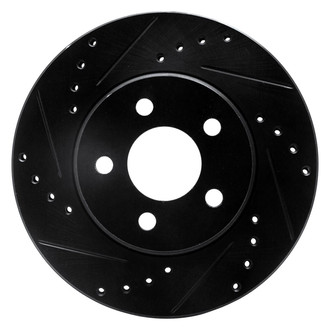 R1 Concepts® - eLINE™ Drilled and Slotted 1-Piece Front Brake Rotor