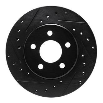 R1 Concepts® - eLINE™ Drilled and Slotted 1-Piece Front Brake Rotor