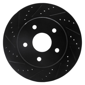 R1 Concepts® - eLINE™ Drilled and Slotted 1-Piece Brake Rotor