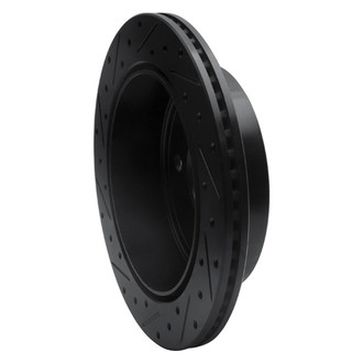 R1 Concepts® - eLINE™ Drilled and Slotted 1-Piece Rear Passenger Side Brake Rotor