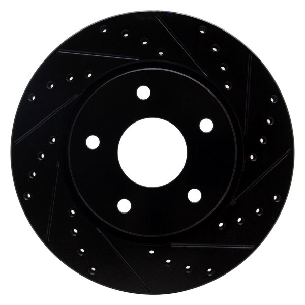 R1 Concepts® - eLINE™ Drilled and Slotted 1-Piece Front Brake Rotor