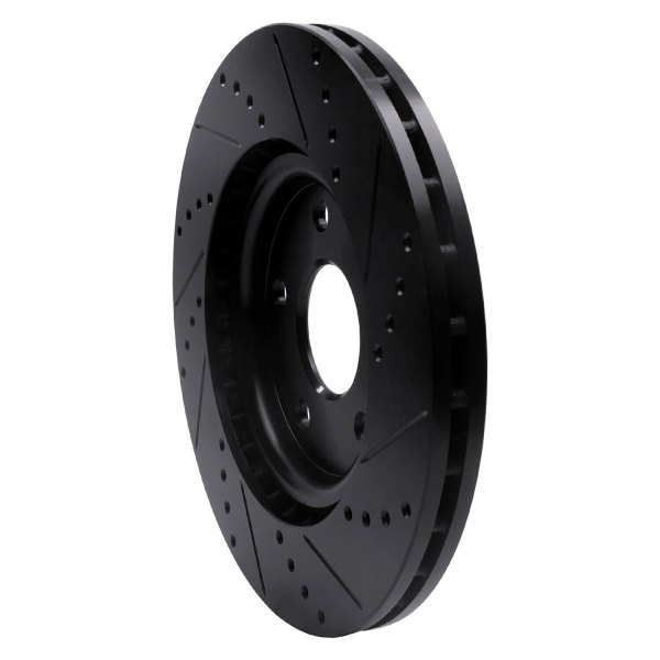 R1 Concepts® - eLINE™ Drilled and Slotted 1-Piece Front Brake Rotor