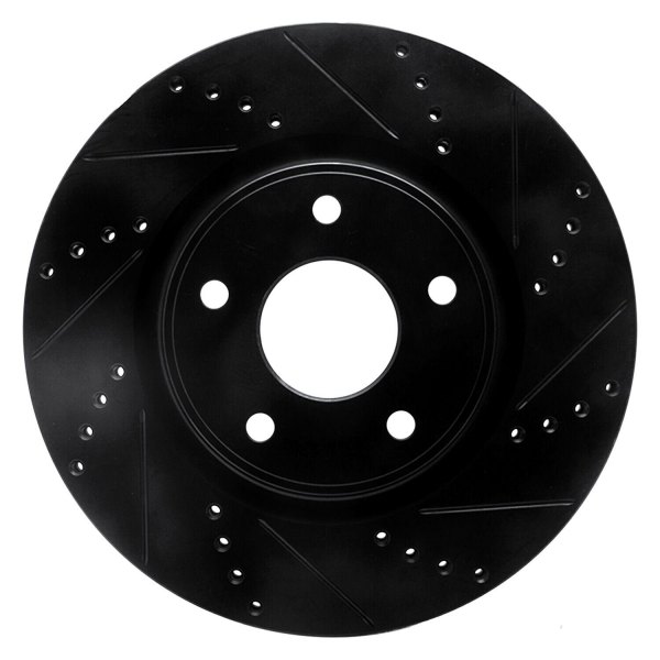 R1 Concepts® - eLINE™ Drilled and Slotted 1-Piece Front Brake Rotor