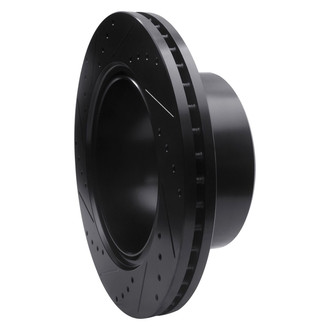 R1 Concepts® - eLINE™ Drilled and Slotted 1-Piece Rear Passenger Side Brake Rotor