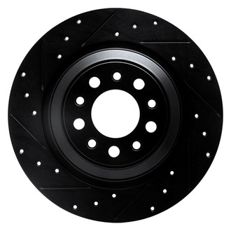 R1 Concepts® - eLINE Series Drilled & Slotted Brake Rotors