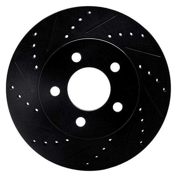 R1 Concepts® - eLINE™ Drilled and Slotted 1-Piece Front Brake Rotor