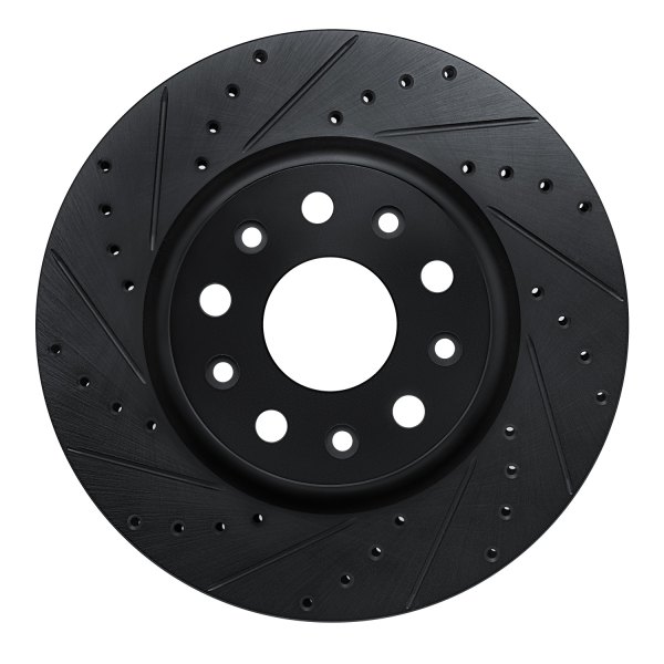 R1 Concepts® - eLINE™ Drilled and Slotted 1-Piece Front Brake Rotor