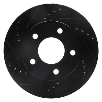 R1 Concepts® - eLINE™ Drilled and Slotted 1-Piece Front Brake Rotor
