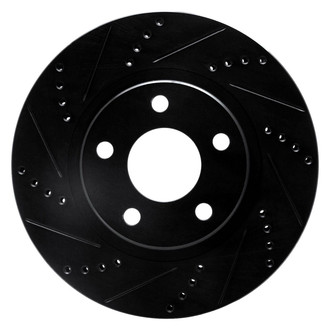 R1 Concepts® - eLINE™ Drilled and Slotted 1-Piece Brake Rotor