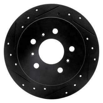 R1 Concepts® - eLINE™ Drilled and Slotted 1-Piece Brake Rotor