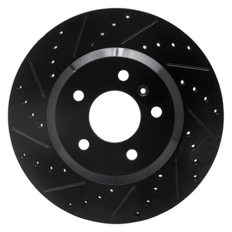 R1 Concepts® - eLINE™ Drilled and Slotted 1-Piece Brake Rotor