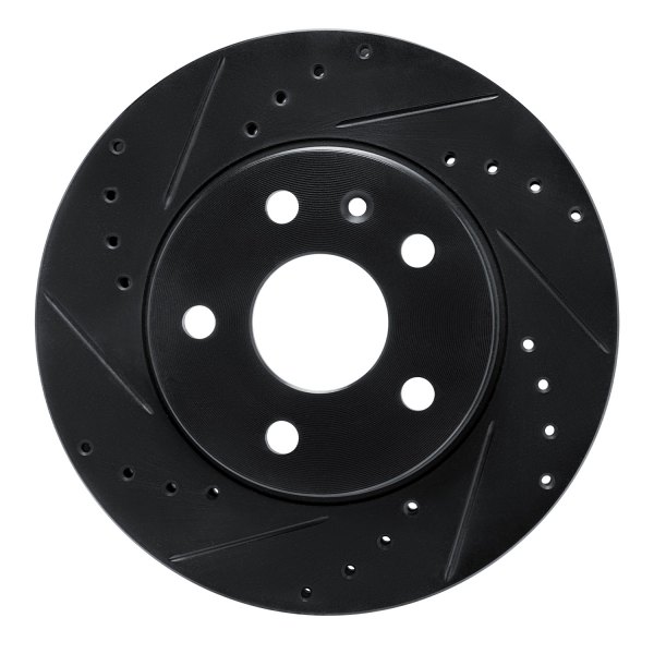 R1 Concepts® - eLINE™ Drilled and Slotted 1-Piece Front Brake Rotor