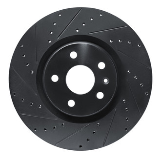 R1 Concepts® - eLINE™ Drilled and Slotted 1-Piece Brake Rotor