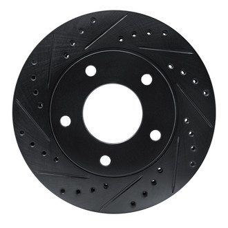 R1 Concepts® - eLINE™ Drilled and Slotted 1-Piece Brake Rotor