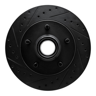 R1 Concepts® - eLINE™ Drilled and Slotted 1-Piece Front Brake Rotor