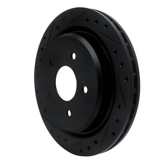 R1 Concepts® - eLINE™ Drilled and Slotted 1-Piece Brake Rotor