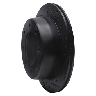 R1 Concepts® - eLINE™ Drilled and Slotted 1-Piece Rear Passenger Side Brake Rotor
