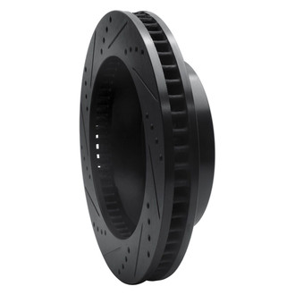 R1 Concepts® - eLINE™ Drilled and Slotted 1-Piece Front Passenger Side Brake Rotor