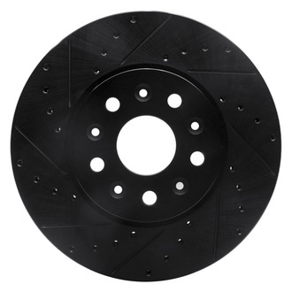 R1 Concepts® - eLINE™ Drilled and Slotted 1-Piece Brake Rotor