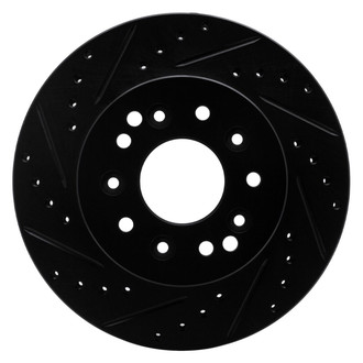 R1 Concepts® - eLINE™ Drilled and Slotted 1-Piece Brake Rotor
